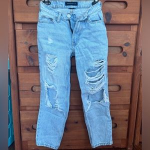 Women’s Aeropastle Ripped Mom Jeans
